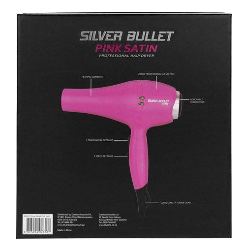 Silver Bullet Satin Dryer 2000w - Pink