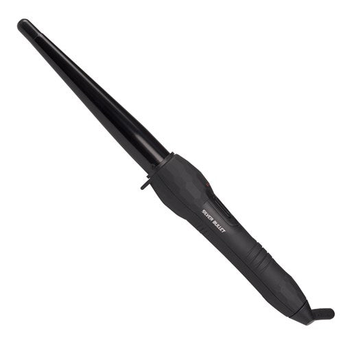 Silver Bullet City Chic Regular Ceramic Conical Curling Iron Black - 13mm-25mm