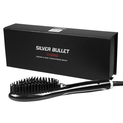 Silver Bullet Hybrid Straightening Hot Brush