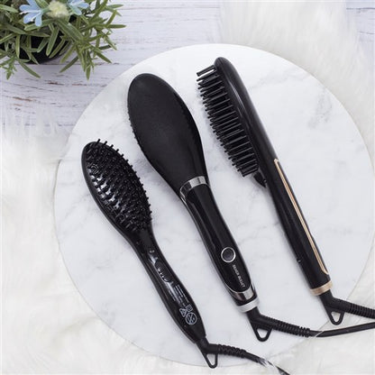 Silver Bullet Hybrid Straightening Hot Brush