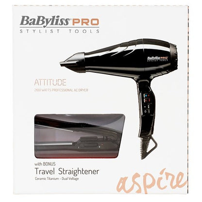 Babylisspro Attitude Dryer And Straightener Pack