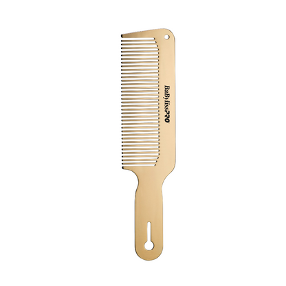 BaBylissPRO Barberology Metal Comb Set 2pc - Gold