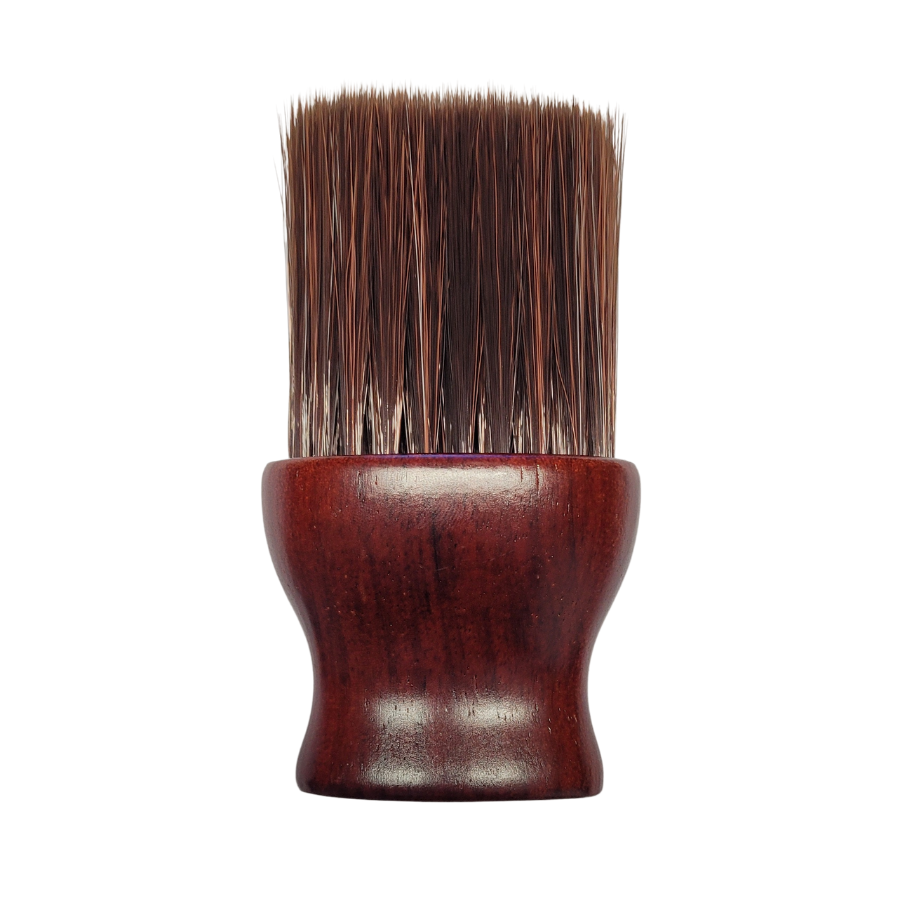 Barberco Wooden Neck Duster Brown - Sml