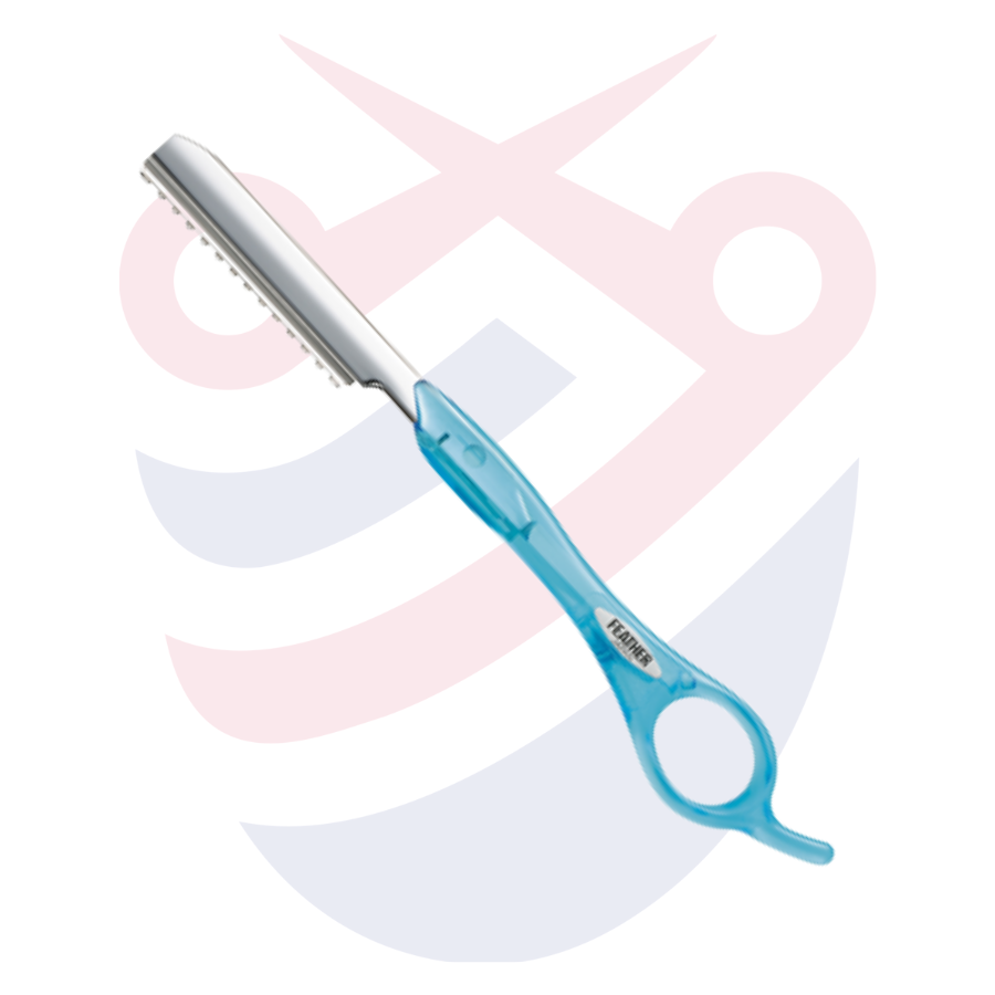 Feather Styling Razor - Aqua – BarberCo