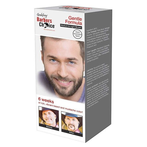 Godefroy Med Brown Barbers Choice (3 applications)