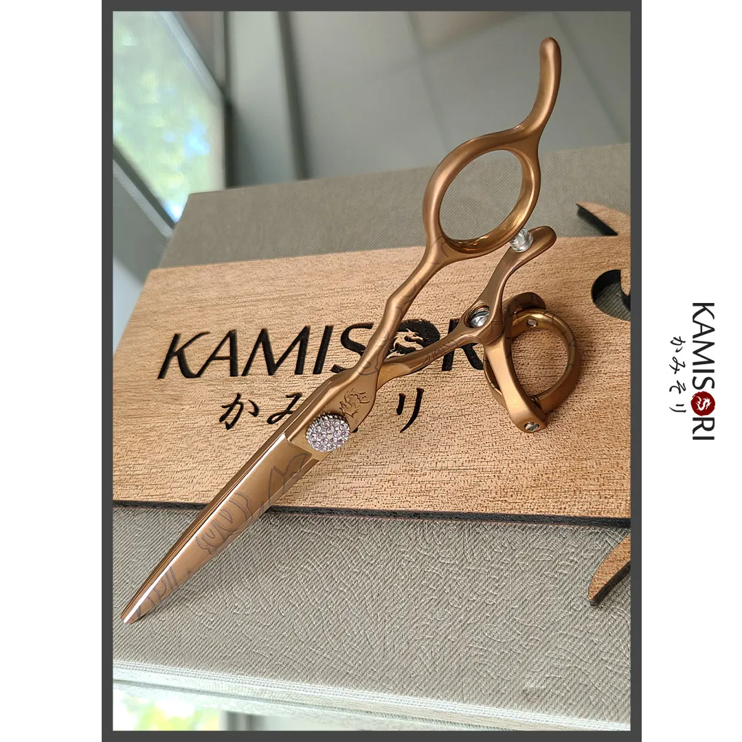 Kamisori Jewel III Double Swivel Professional Haircutting Shears Set