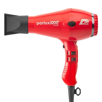 Parlux 3200 Plus Hair Dryer - Red