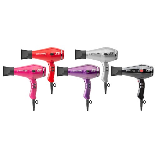 Parlux 3200 Plus Hair Dryer - Red