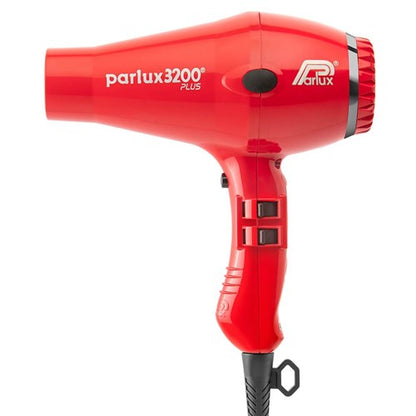 Parlux 3200 Plus Hair Dryer - Red