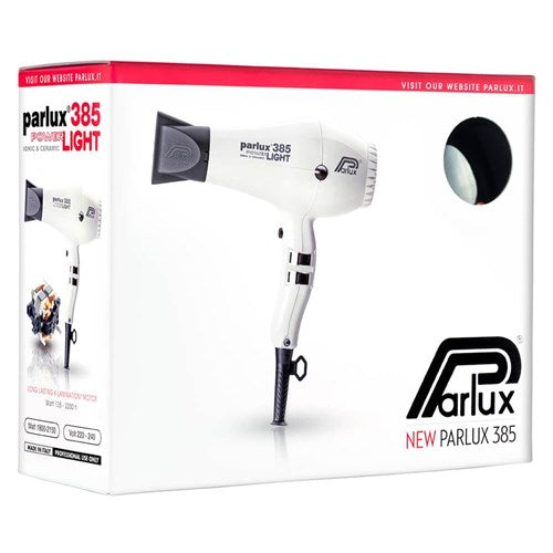 Parlux 385 Powerlight Ceramic And Ionic Dryer 2150w - Silver