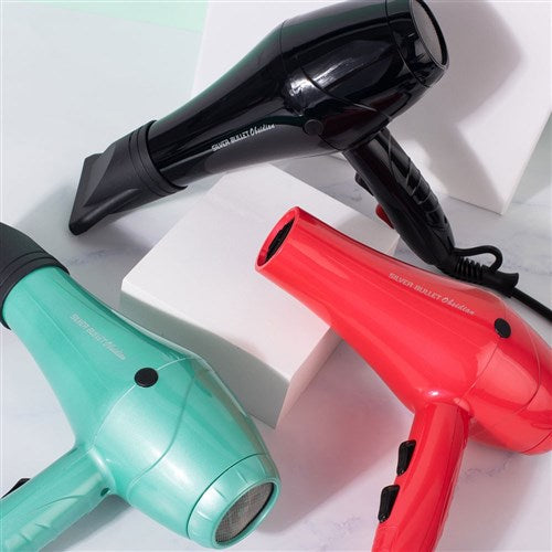 Silver Bullet Obsidian Hair Dryer - Aqua