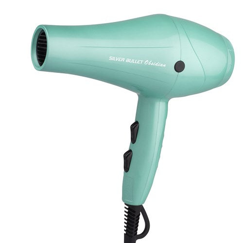 Silver Bullet Obsidian Hair Dryer - Aqua