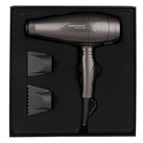 Silver Bullet Fastlane Hair Dryer - Charcoal