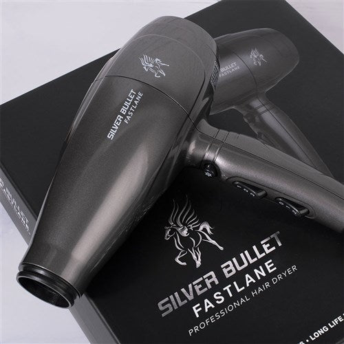 Silver Bullet Fastlane Hair Dryer - Charcoal