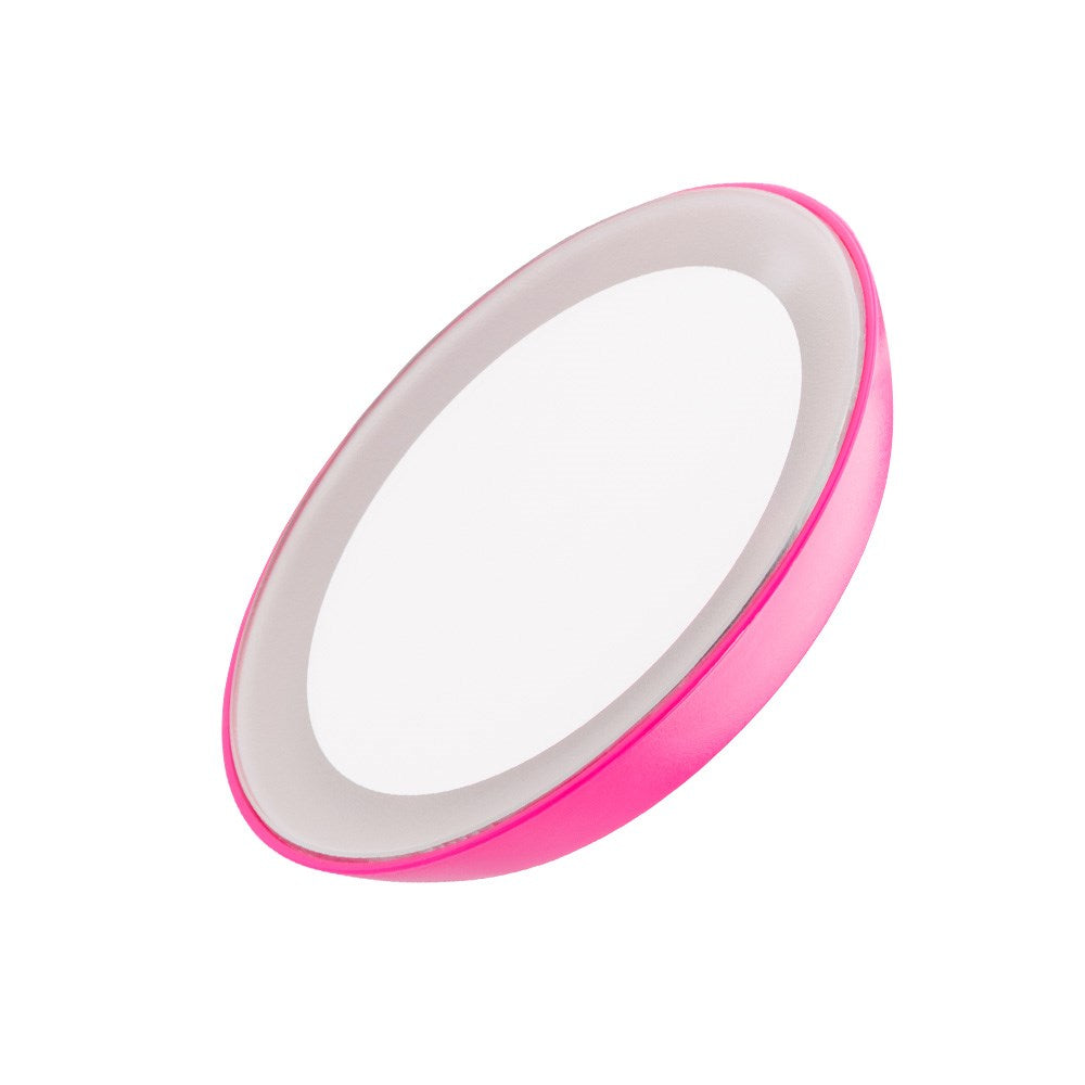 Tweezerman Led Lighted 15x Mirror Pink