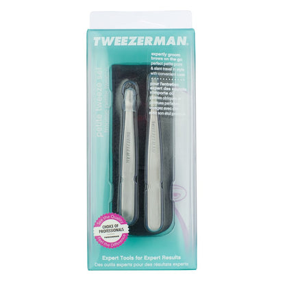 Tweezerman Petite Tweezer Set Black