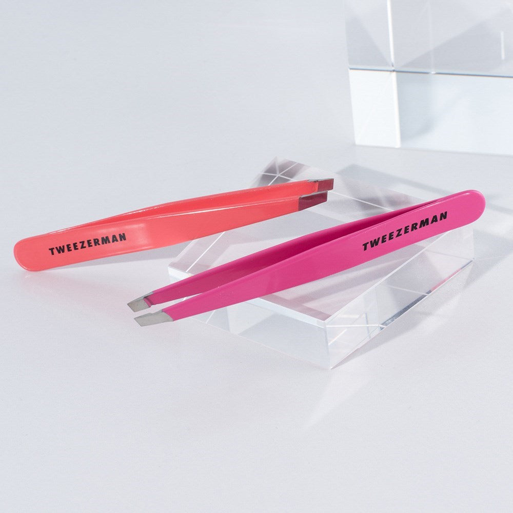 Tweezerman Slant Tweezer - Pink