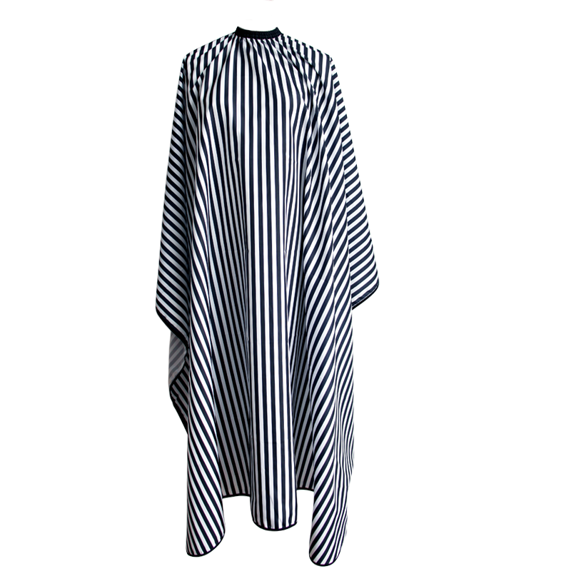 Barberco Kids Cape - Black And White