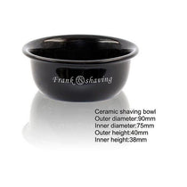 Black Ceramic Shaving Bowl